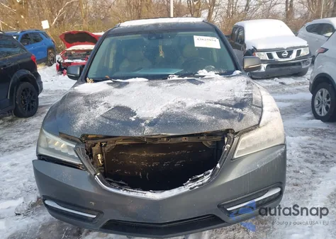 2014 Acura Mdx Technology Package z USA, uszkodzony, nr VIN 5FRYD3H41EB011242